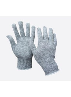 Generic Cut Resistant Gloves Safety Cut Resistant Gloves Cut and Stab Resistant Stainless Steel Wire Metal Mesh Kitchen Butcher Gloves Size: XL  - Image 3