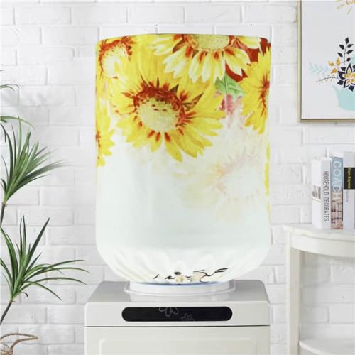 ZUYYON 5 Gallon Water Dispenser Barrel Dust Cover Water Cooler Dust Proof Cover for Decoration, Reusable Bottle Bucket Protector(Sunflower) - Image 4