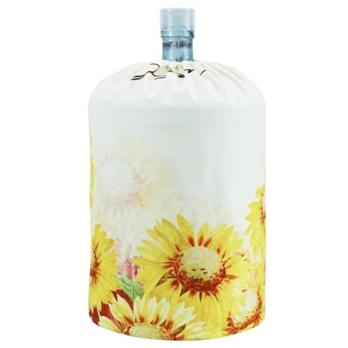 ZUYYON 5 Gallon Water Dispenser Barrel Dust Cover Water Cooler Dust Proof Cover for Decoration, Reusable Bottle Bucket Protector(Sunflower) - Image 1