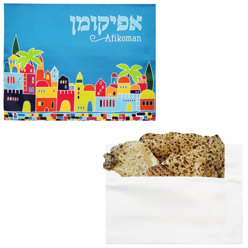 The Dreidel Company The Dreidel Company Passover Matzah and Afikoman Bag Set for Passover 