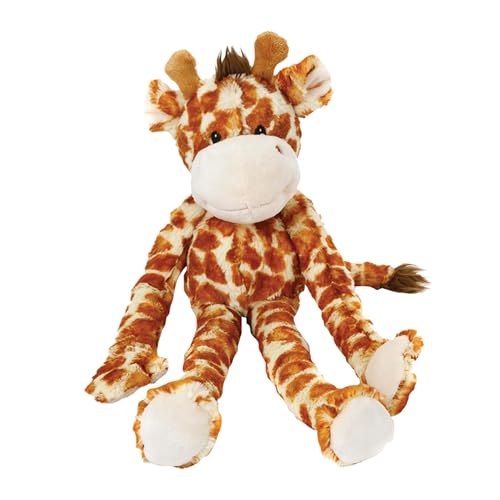 Multipet Swingin Safari Giraffe Dog Plush Toy Squeaky Toys for All Dogs Extra Soft Plush for Cuddling Playing Cute Dog Pet Toy 19 5 Squeakers - Image 1