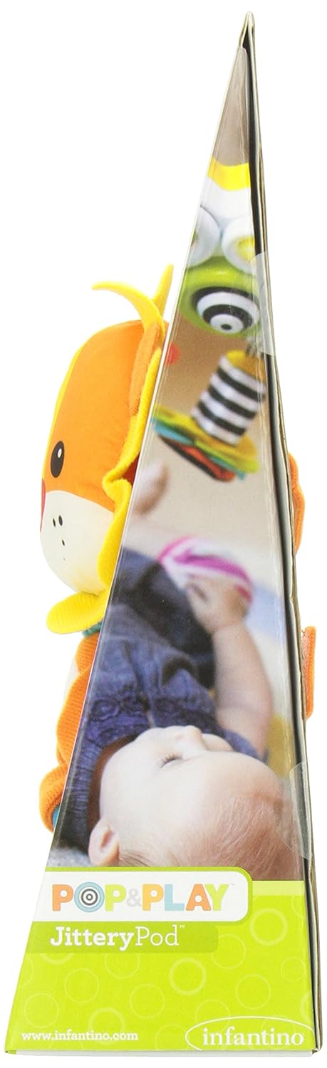 infantino Infantino Pop  Play Rattling Jittery Pal  - Image 2