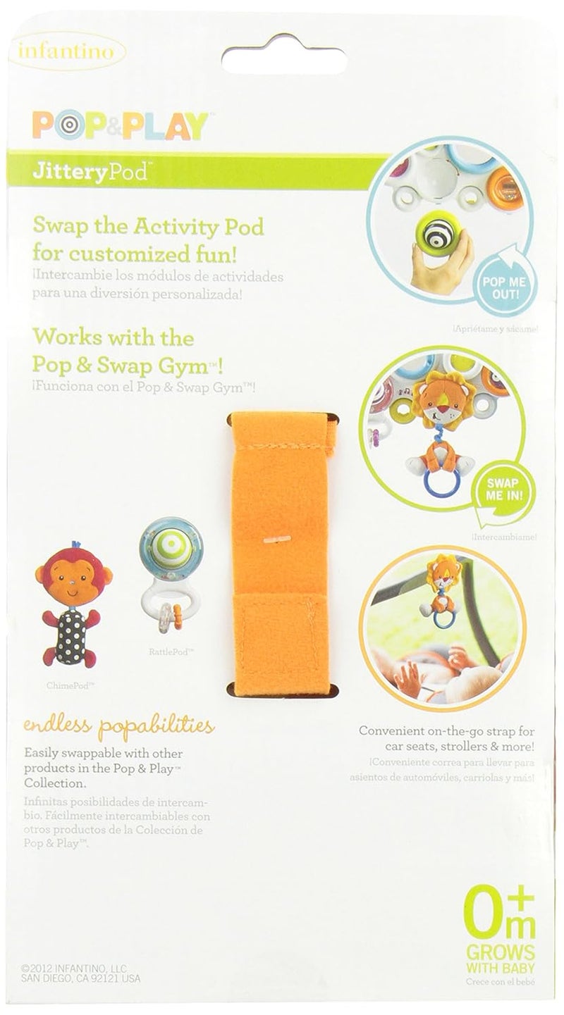 infantino Infantino Pop  Play Rattling Jittery Pal  - Image 3