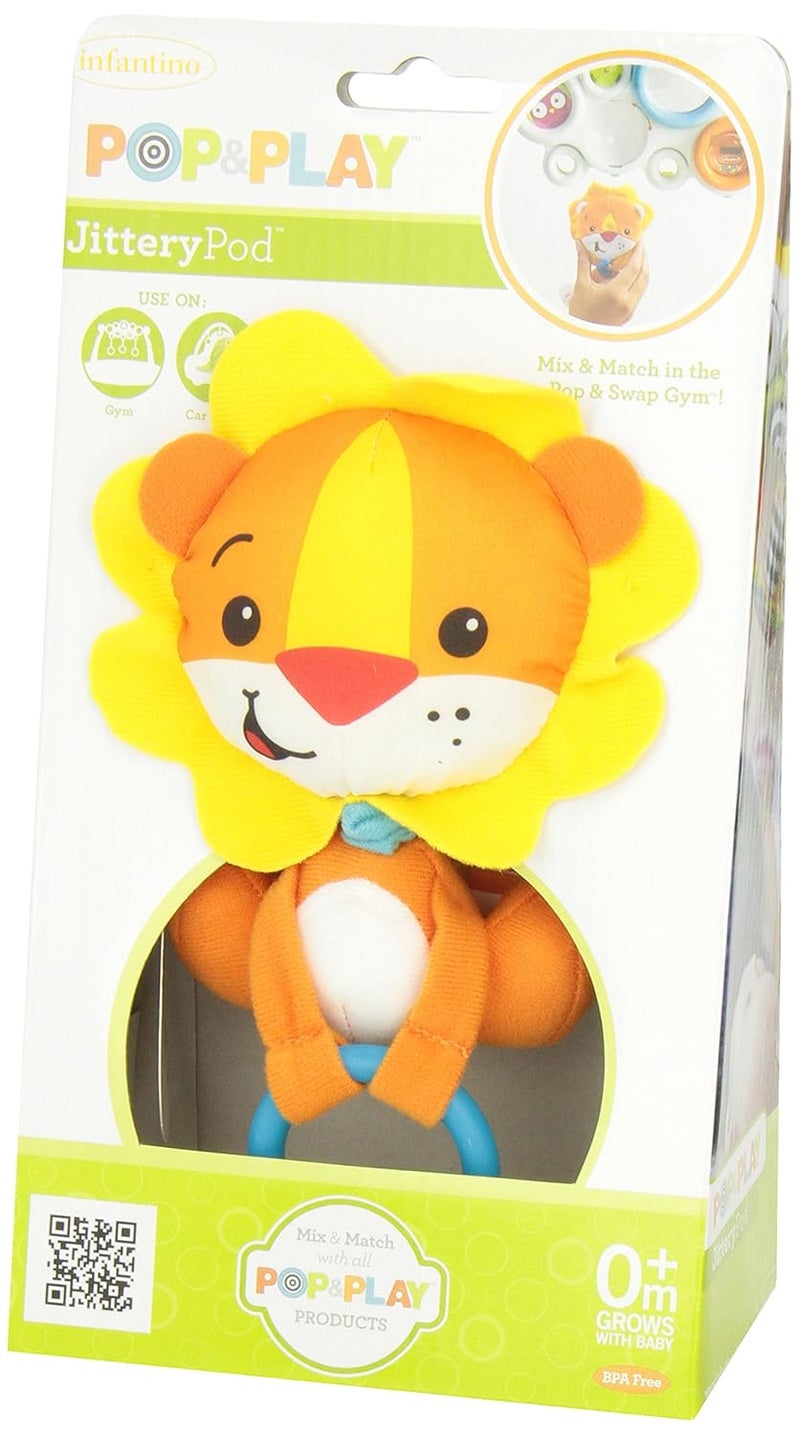infantino Infantino Pop  Play Rattling Jittery Pal  - Image 5
