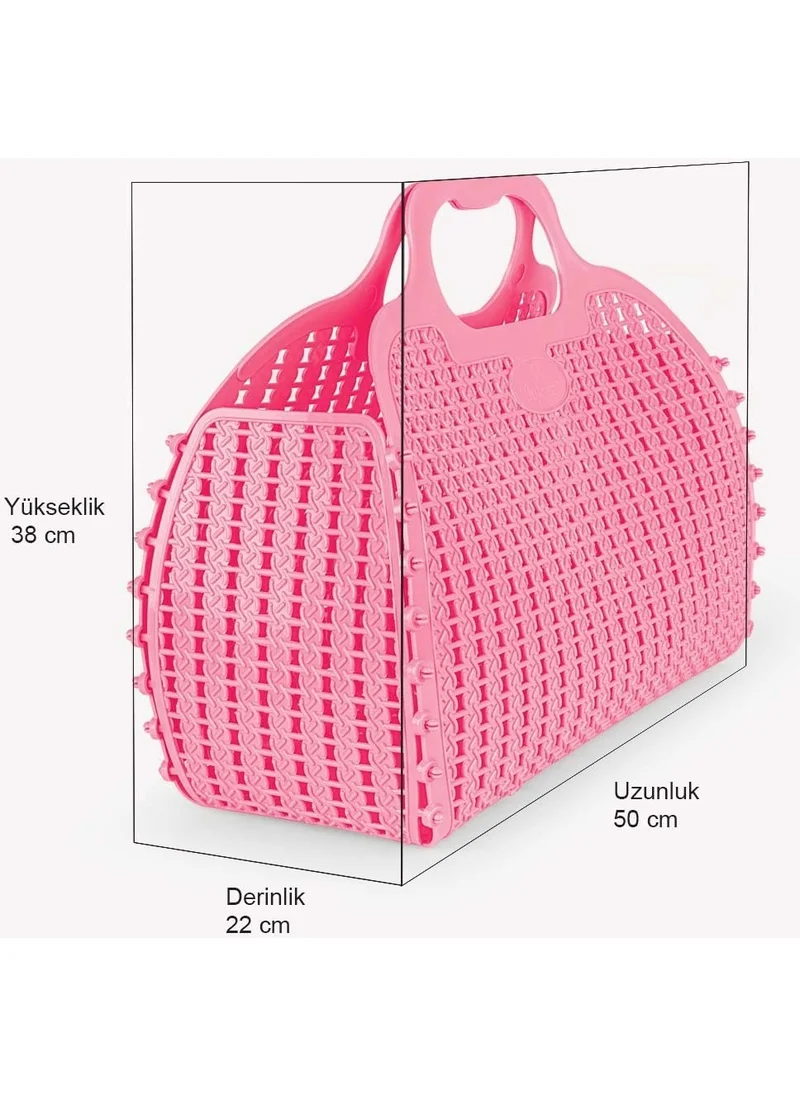 Ayyıldız Aykasa 382252 Baby Pink Beach Bag