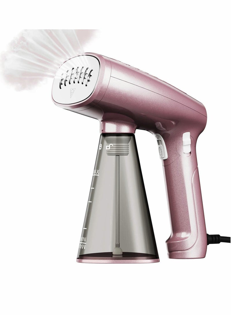 1500W Handheld Portable Fabric Steamer for Quick and Easy Clothing Care - Image 1