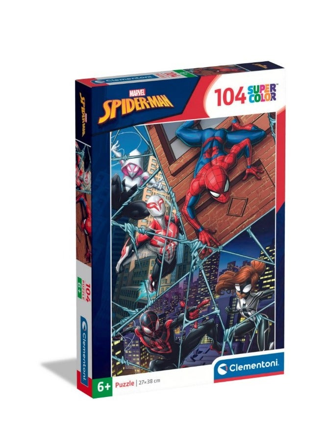 كليمينتوني بازل لعبة تركيب سبايدرمان من كليمنتوني، 104 قطعة