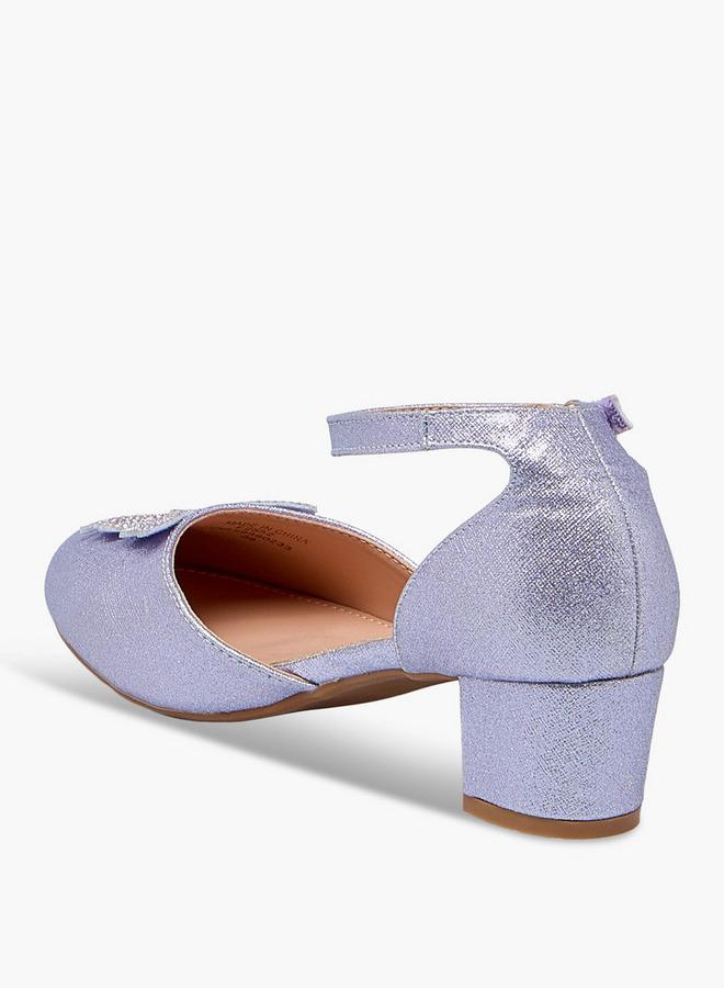Flora Bella By Shoexpress Girls Block Heel Shoes - Image 5