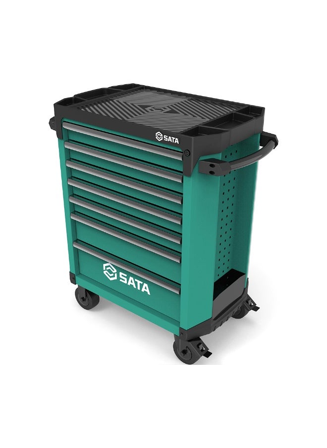 Sata SATA ST95113G 7 Drawer Roller Cabinet - Pro Green  - Image 1