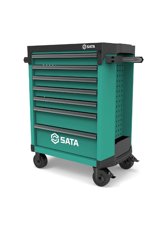 Sata SATA ST95113G 7 Drawer Roller Cabinet - Pro Green  - Image 2