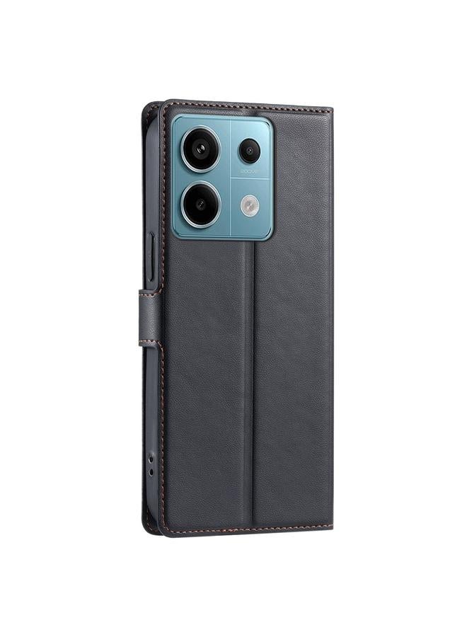 اس-توب جراب هاتف Redmi Note 13 Pro 5G Voltage جراب هاتف جلدي رفيع للغاية منقط - Image 3