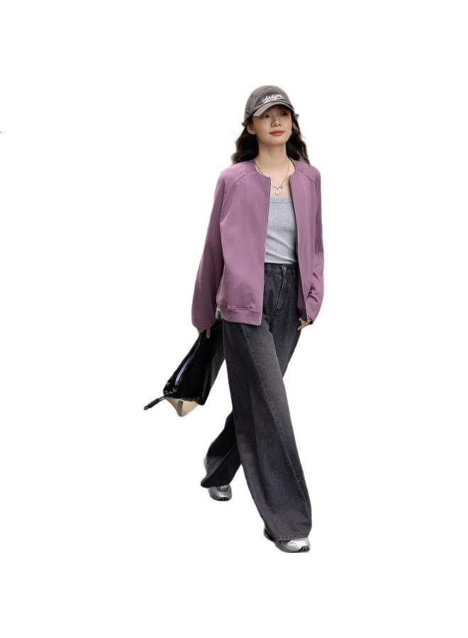 dme Demna【Cloud Comfort Zone】Spring Retro Minimalist Style Round Neck Casual Loose Covering Meat Good Matching Short Women'S Jacket - Image 2