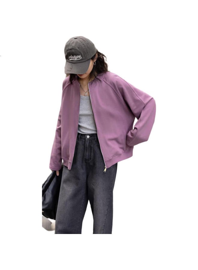dme Demna【Cloud Comfort Zone】Spring Retro Minimalist Style Round Neck Casual Loose Covering Meat Good Matching Short Women'S Jacket - Image 1