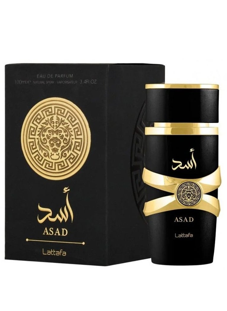 Lattafa Asad for Men by Lattafa Eau de Parfum 100ml  - Image 1