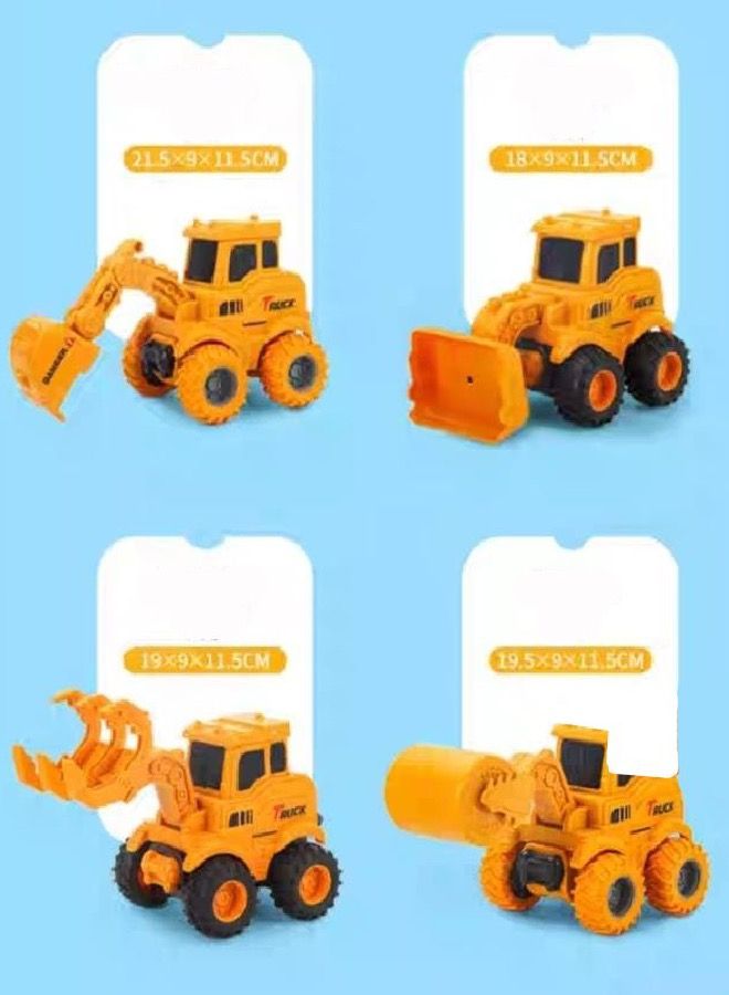 Construction Vehicles Toy Set Big size 4 PCS - Image 2