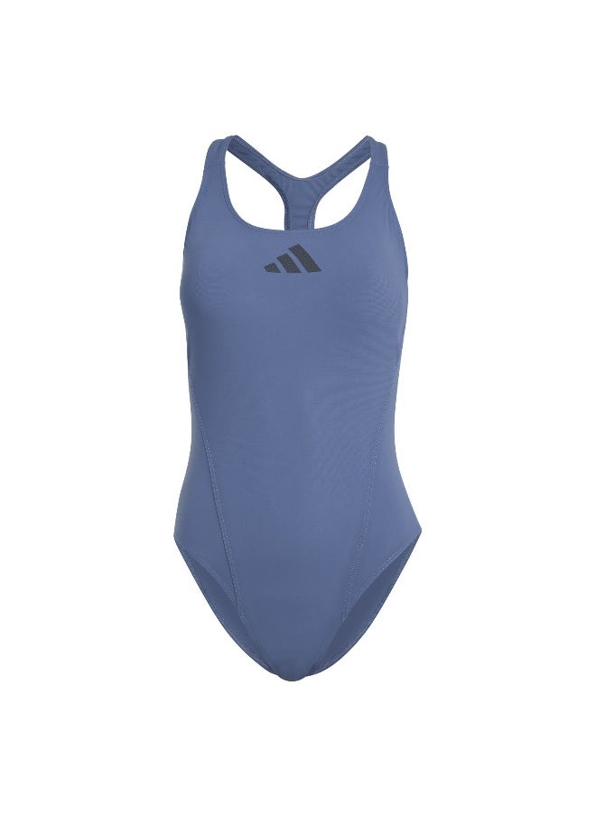 Adidas adidas Lanelux Swsuit Blue Swim Swimwear 26"  - Image 1
