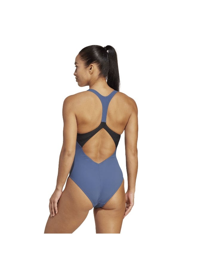 Adidas adidas Lanelux Swsuit Blue Swim Swimwear 26"  - Image 5