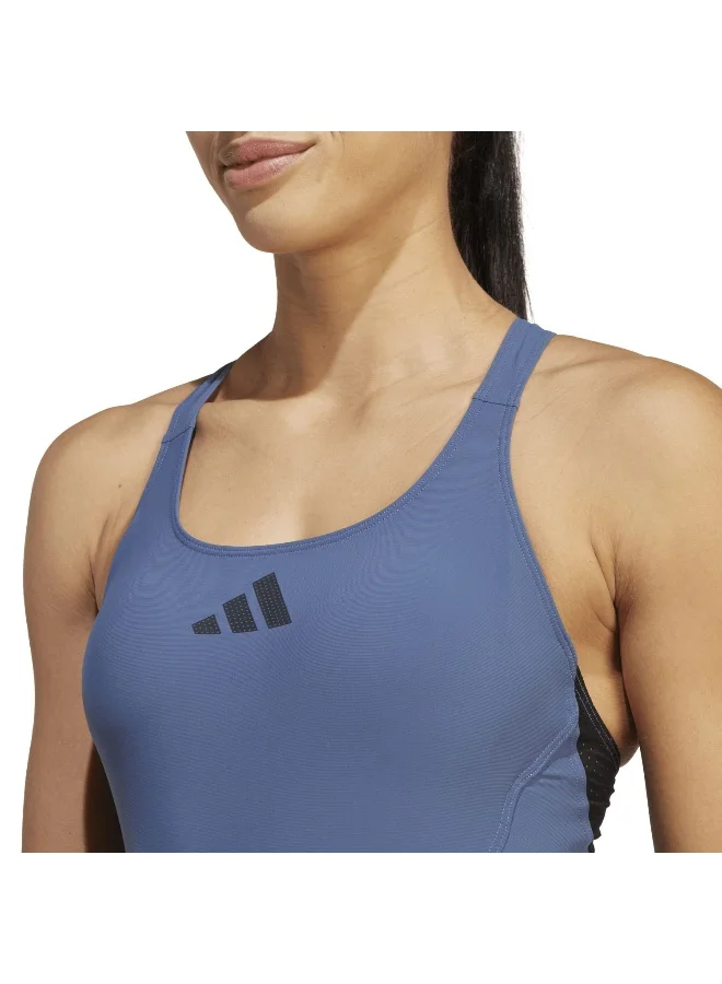 Adidas Lanelux Swsuit Blue Swim Swimwear 26"