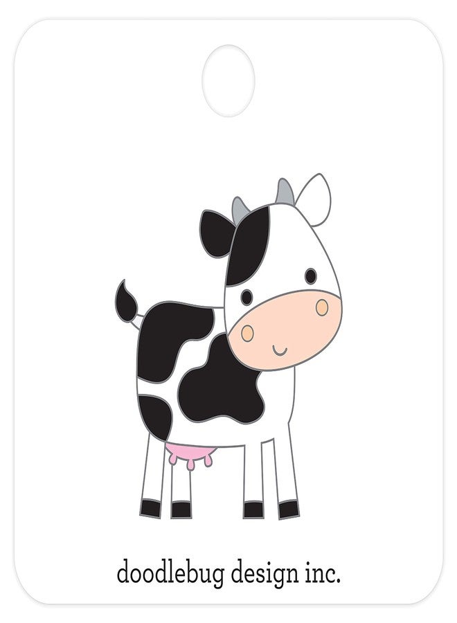 Doodlebug Collectible Enamel Pin, What's What's Moo? - Image 2