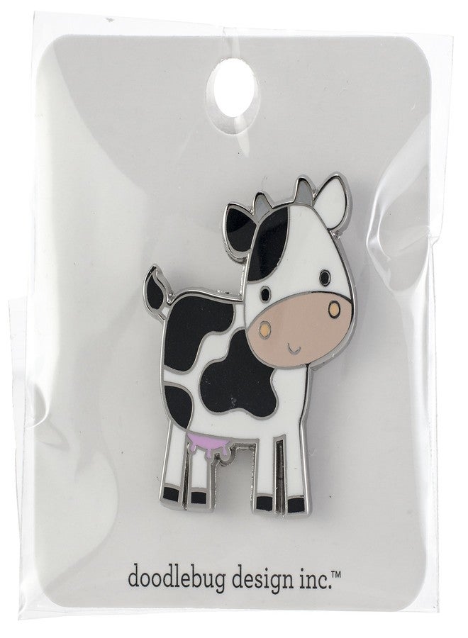 Doodlebug Collectible Enamel Pin, What's What's Moo? - Image 1