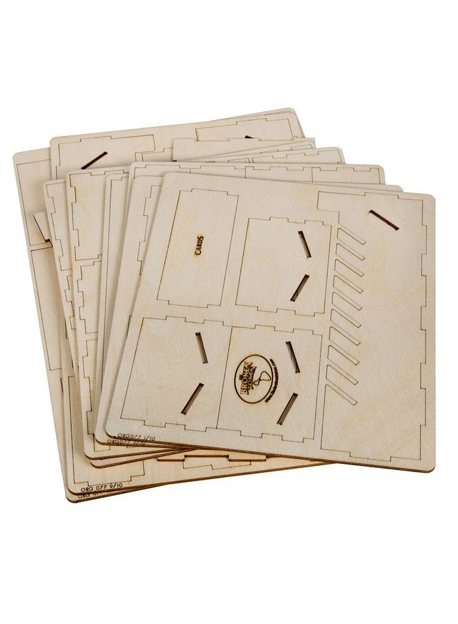 The Broken Token Game Organizer - Lords of Waterdeep Compatible Organizer, Wooden Storage Box for Tabletop Games - Image 2
