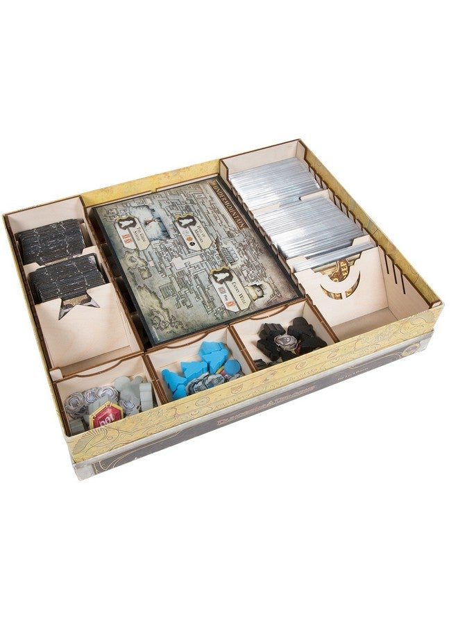 The Broken Token Game Organizer - Lords of Waterdeep Compatible Organizer, Wooden Storage Box for Tabletop Games - Image 5