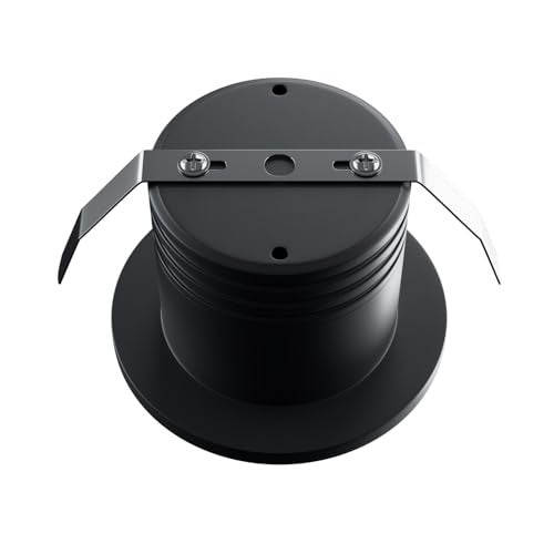 Nortek Prima+ 3W Mini Light, Spot Light for Ceiling, led Lights for Room, Ceiling Lights for Hall, Kitchen Lights Under Cabinet, cob Light for False Ceiling, Black Body Warm White, Pack of 1 - Image 5