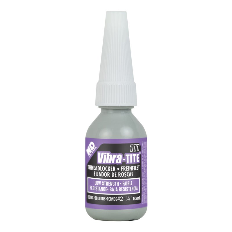 Vibra-TITE - 11110 111 Low Strength Removable Anaerobic Threadlocker, 10ml Bottle, Purple - Image 3