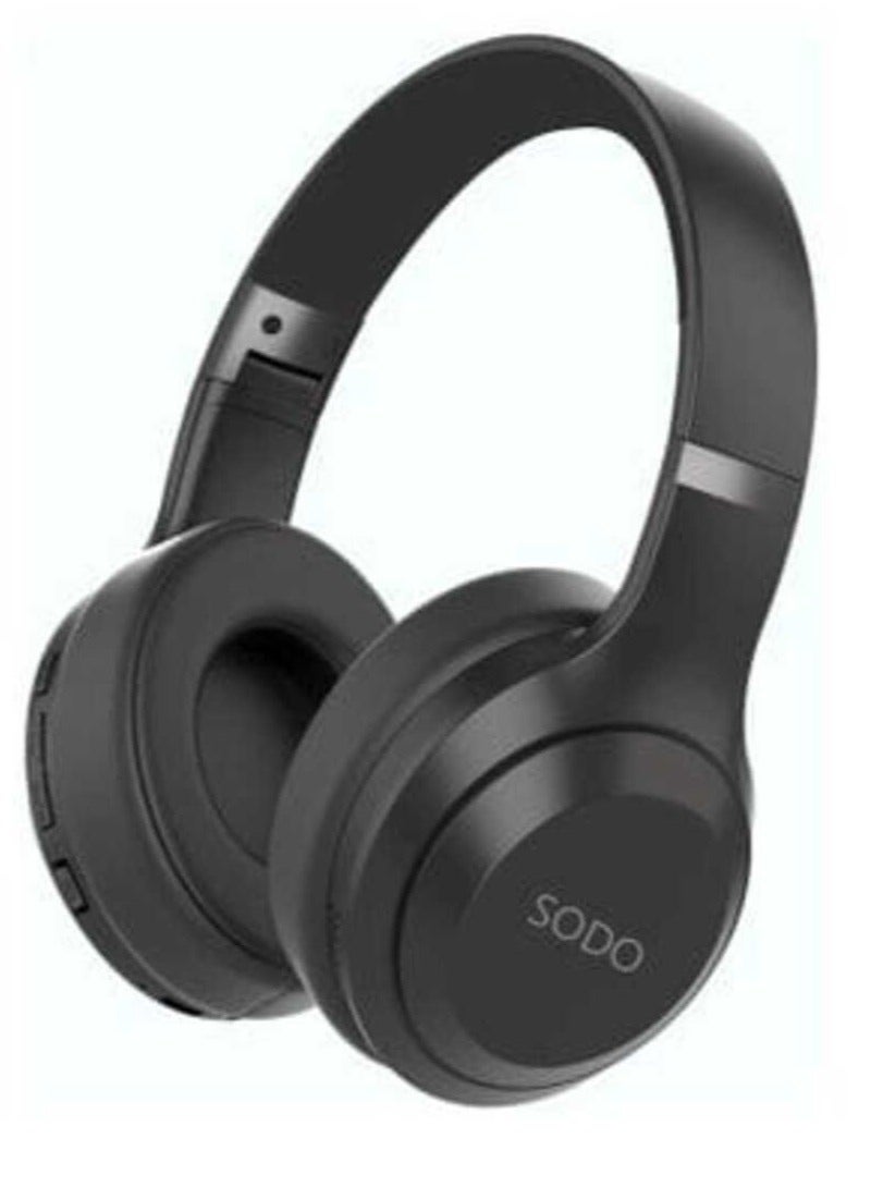 Bluetooth Stereo Headset, Wireless Headphone, SD-1121 FM with External Microphone - Image 3