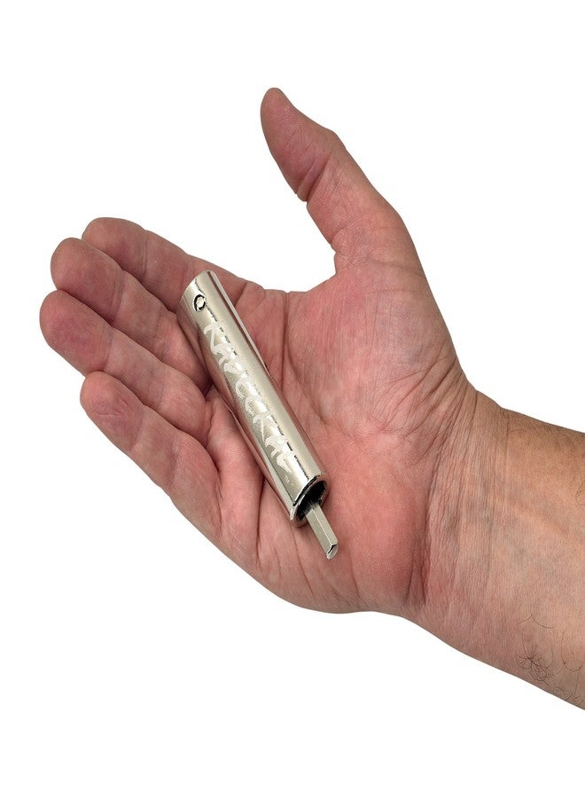 RADECKAL Compact Pocket Skate Tool - All in One Skate Tool for Skateboards, Collapses to Fit in Your Pocket (Silver) - Image 5