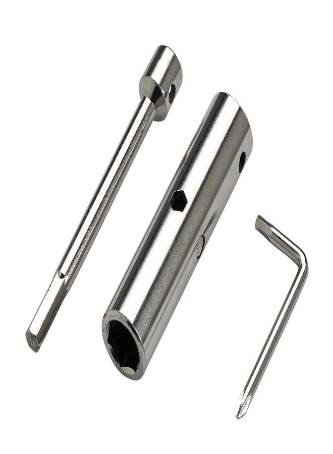 RADECKAL Compact Pocket Skate Tool - All in One Skate Tool for Skateboards, Collapses to Fit in Your Pocket (Silver) - Image 2