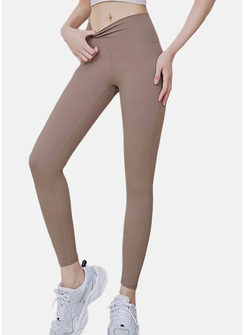 YUNIQEE Women Solid Ankle-Length Tights