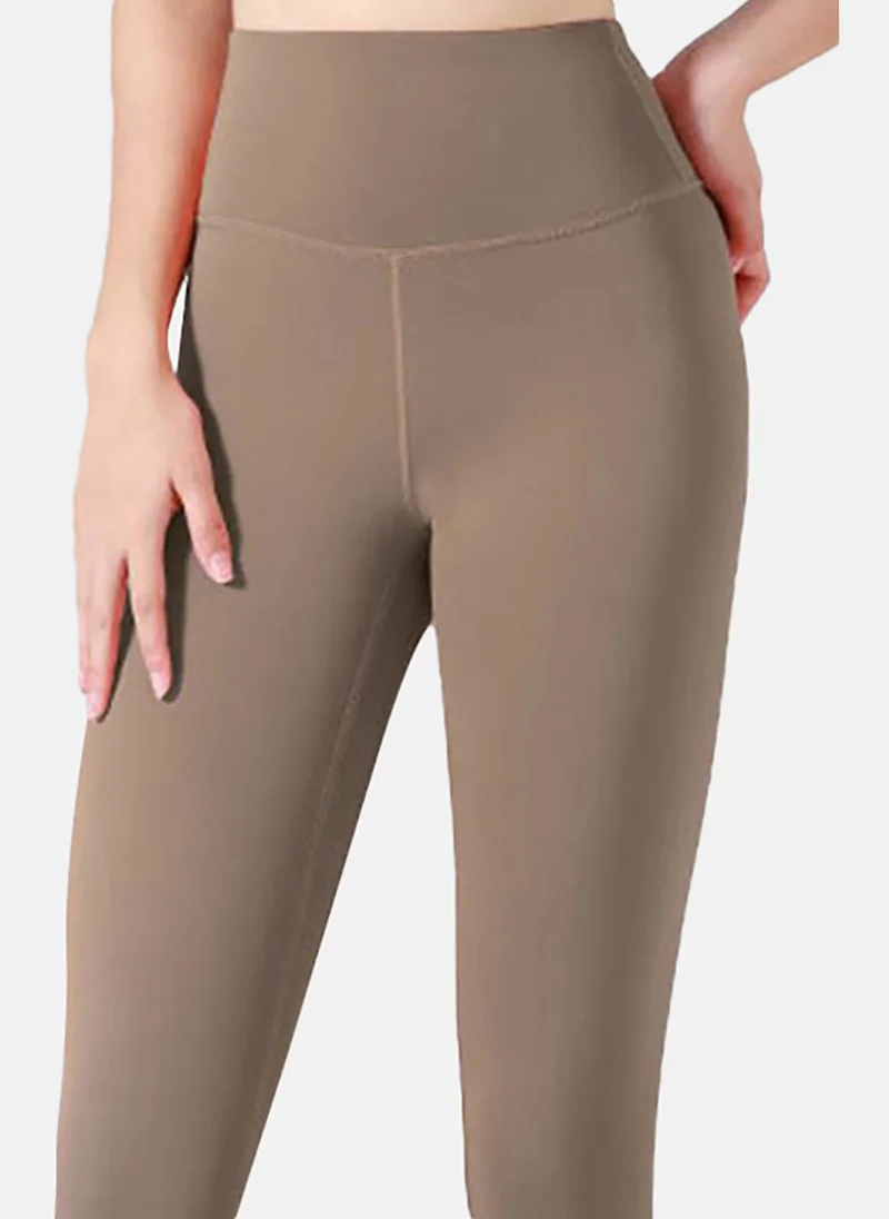 YUNIQEE Women Solid Ankle-Length Tights