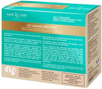 LAURA SIM'S Brazilian Keratin and Brazil Nut Hair Straightening Kit - Image 2