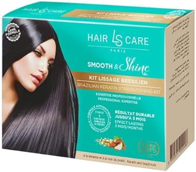 LAURA SIM'S Brazilian Keratin and Brazil Nut Hair Straightening Kit - Image 1