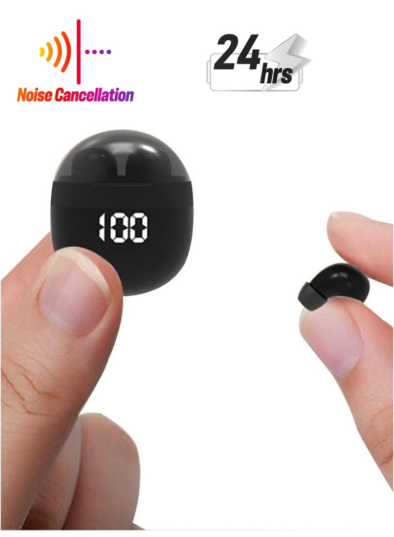 Mini Earbuds Wireless Low Profile Micro Smallest Tiny Earbuds Sleep Wireless Earphone - Image 1