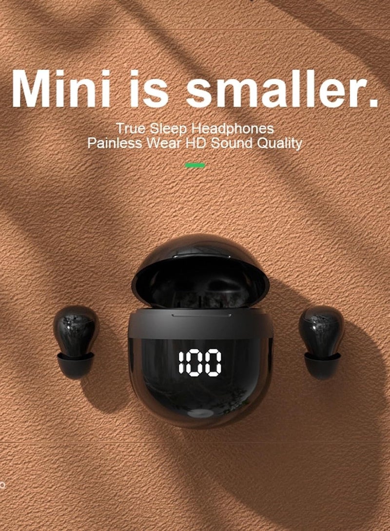 Mini Earbuds Wireless Low Profile Micro Smallest Tiny Earbuds Sleep Wireless Earphone - Image 2