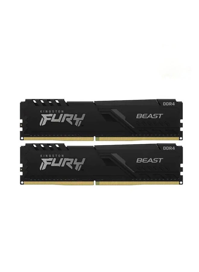 ذاكرة سطح المكتب كينغستون فيوري بيست 16 جيجابايت (2X8 جيجابايت) DDR4 3200 ميجاهرتز