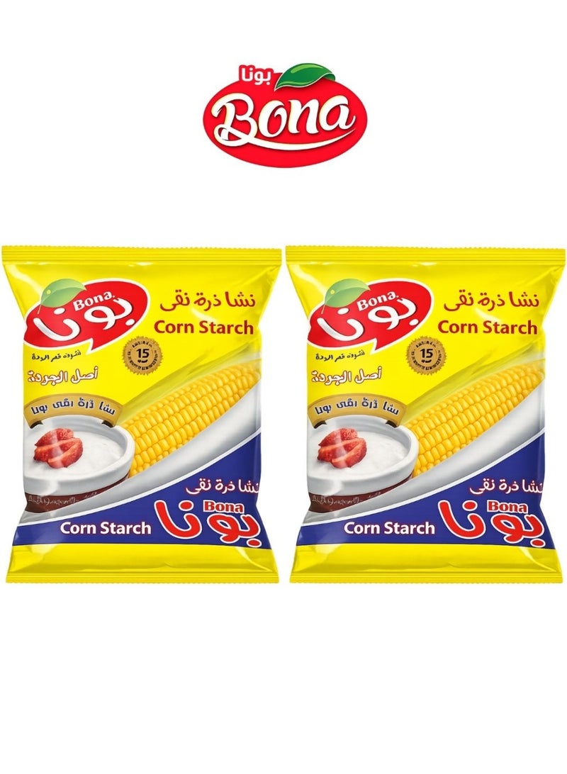 بونا نشا ذرة بونا - 200 جم - عبوة من كيسين - Image 1