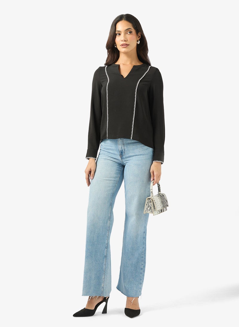 VERO MODA Long Sleeve Top - Image 4
