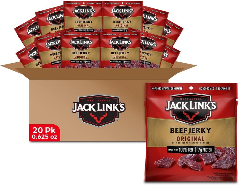 Jack Link's عبوة متعددة من لحم البقر المجفف الأصلي من جاك لينك - Image 1