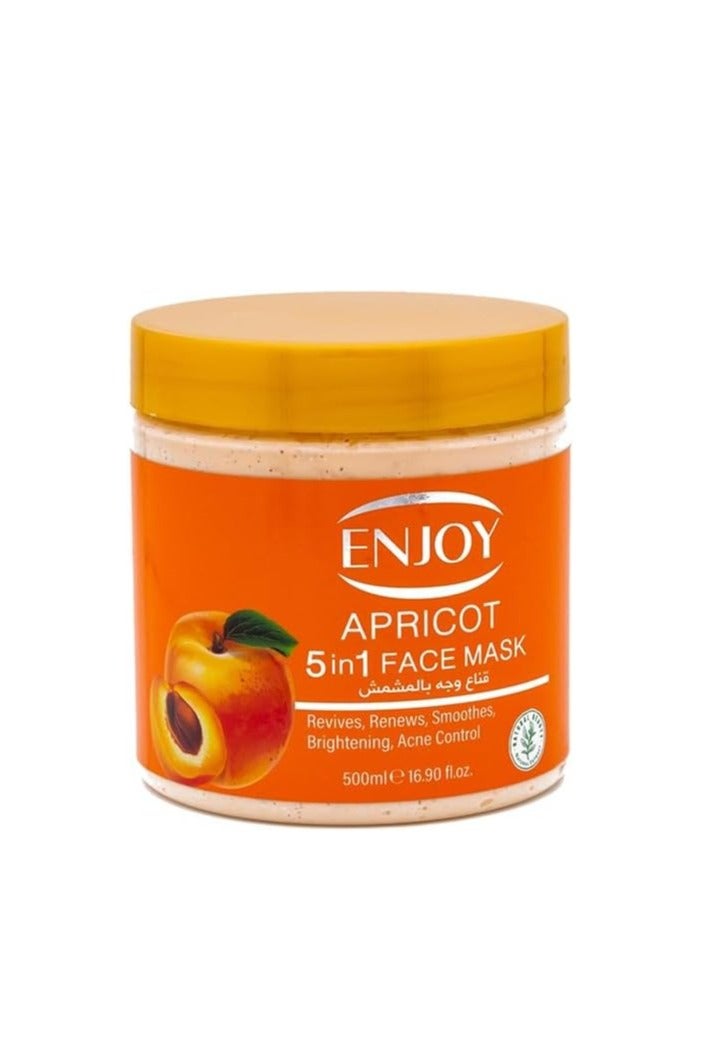 ENJOY APRICOT 5 IN 1 FACE MASK 500ML