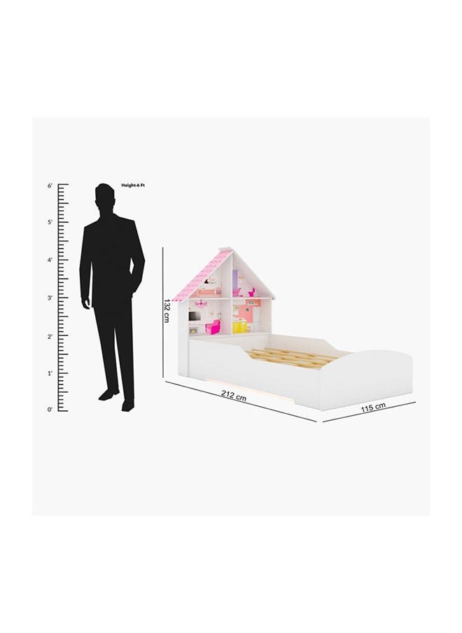 Cassina Single Bed, Mattress Size - 90x190cm, Mattress Size - 180x200cm