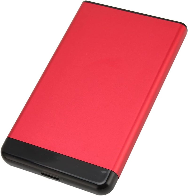 woobles Portable Hard Drive, Ultra Thin External Hard Drive 2.5 Inch for TV (320GB)-320GB Red - Image 5