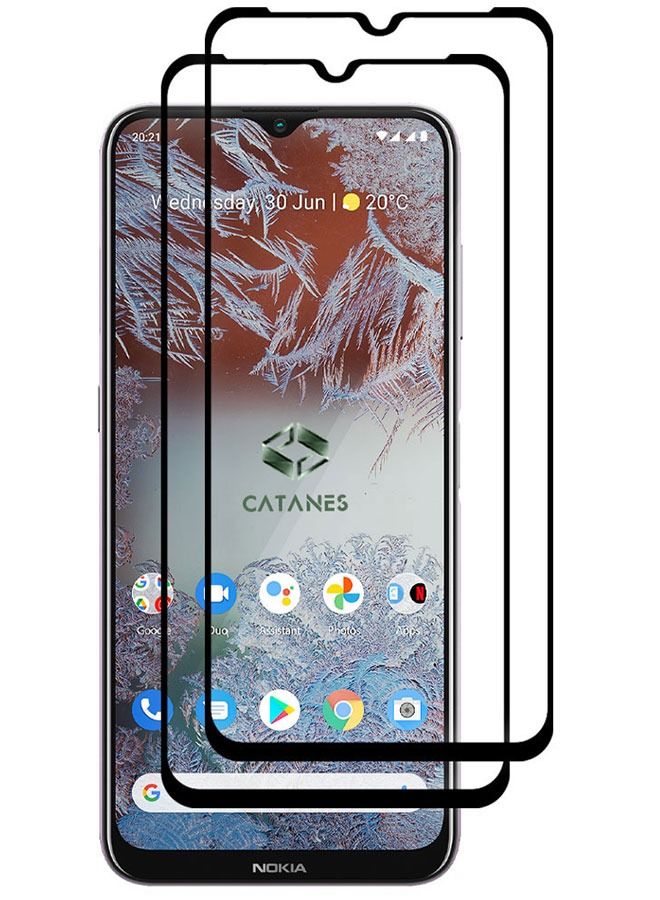 CATANES 2 Pack For Nokia G10 Tempered Glass Screen Protector Full Glue Back - Image 2