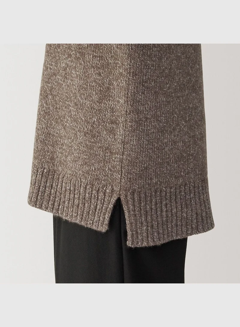 MUJI Yak Blend V Neck Sweater