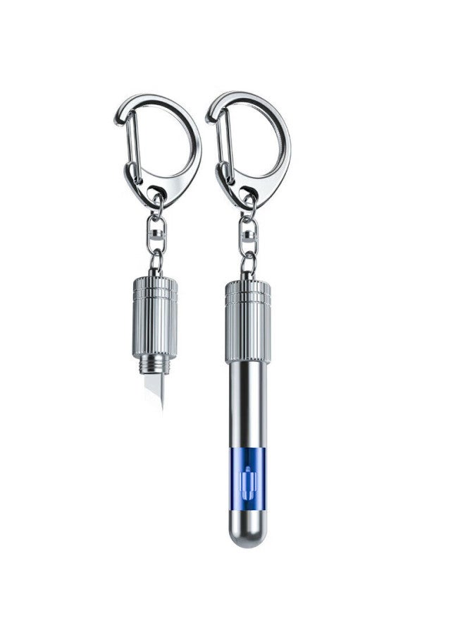 Ornaments Huashi Car Keychain, Human Body Static Electricity Eliminator, Creative Multifunctional Anti-static Rod, Practical Key Ring For Opening Packages - Image 5