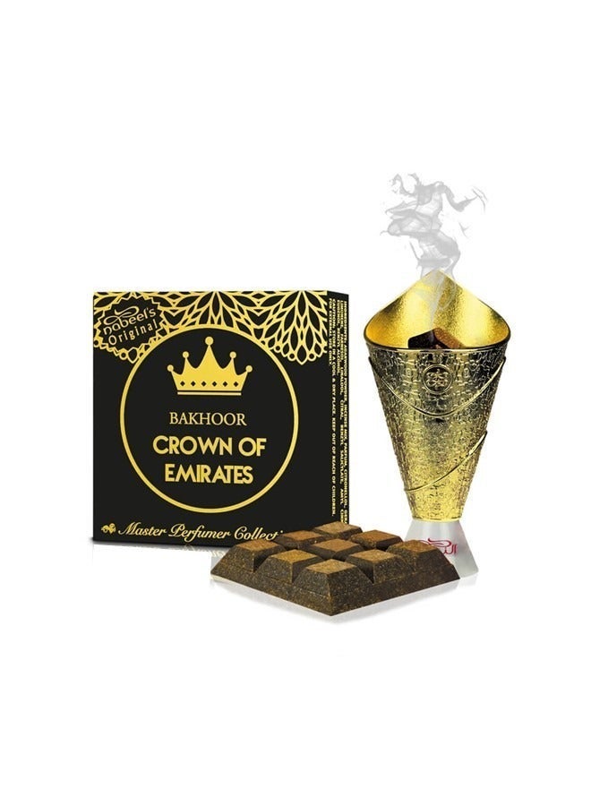 Nabeel Bakhoor Crown of Emirates Incense 40GMS - Image 1