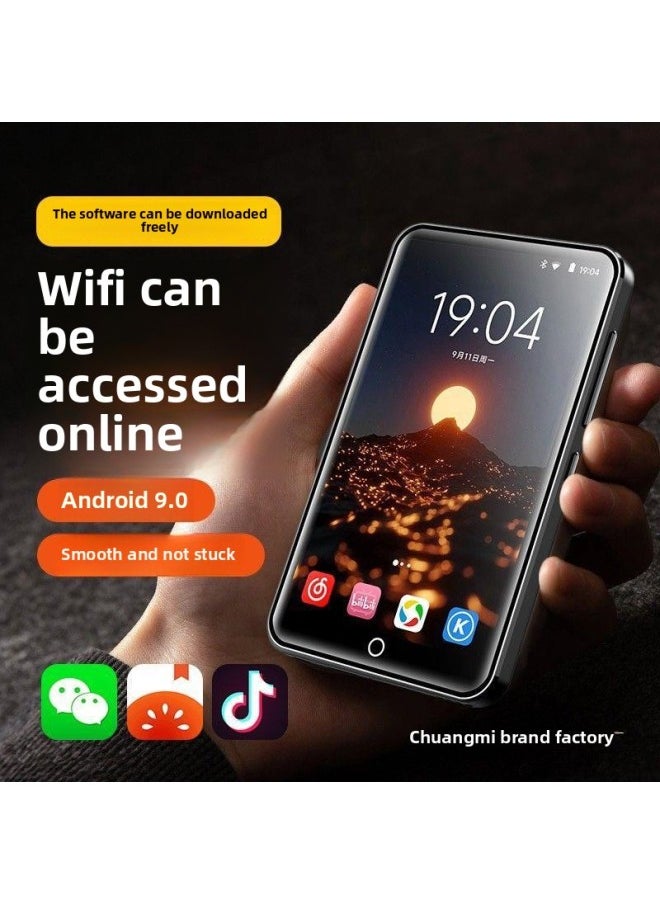 Generic - Android Smart Wifi Full Screen Mp4 Internet Access MP5 Digital Player Super Long Standby Student Ultra Thin Mp7-Body Color:48g Elite Edition [body 32g+16g Card]-Memory Capacity:Host + Protective Case + Protective Film - Image 1