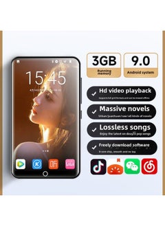 Android Smart Wifi Full Screen Mp4 Internet Access MP5 Digital Player Super Long Standby Student Ultra Thin Mp7-Body Color:48g Elite Edition [body 32g+16g Card]-Memory Capacity:Host + Protective Case + Protective Film